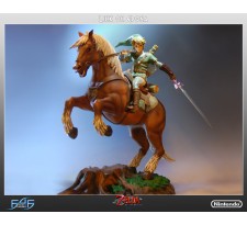 The Legend of Zelda Twilight Princess Link on Epona Statue